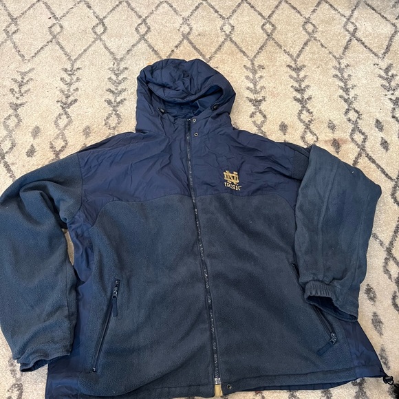 Notre Dame Fighting Irish xL reversible insulated coat - Picture 3 of 15